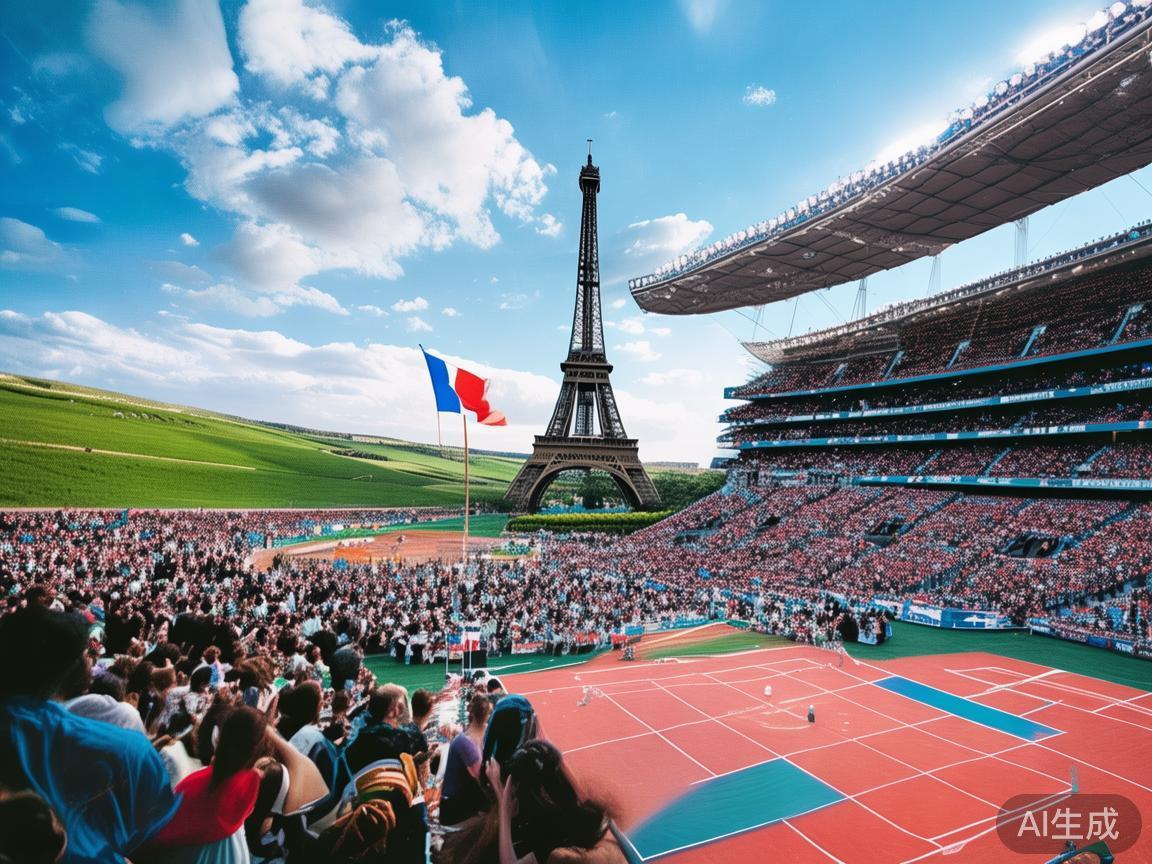 法国作为多项国际体育赛事的举办国，具有天然的地理和
